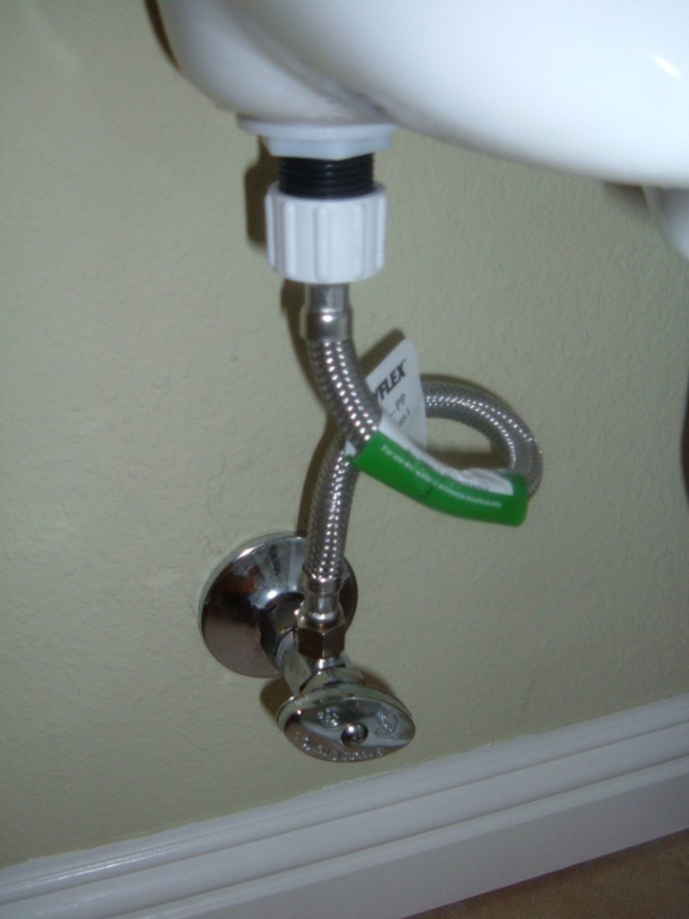 toilet water shutoff valve