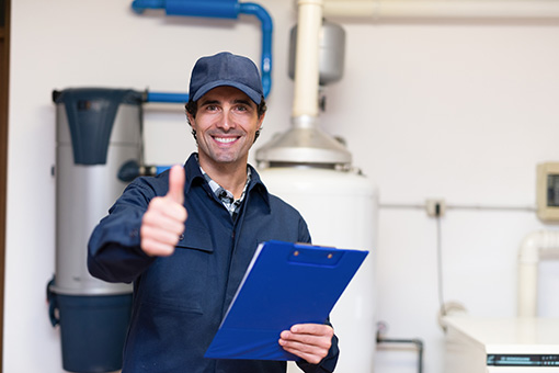 Plumber Happy Over Successful Inspection in Fogelsville PA