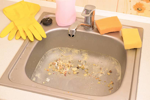 Stinky Sink Caused by Garbage Disposal In Need of Repair in Wind Gap Pennsylvania