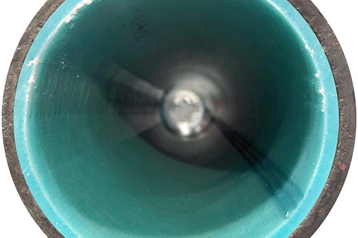 Image of Pipe After Availing Pipe Lining Services in Bangor Pennsylvania