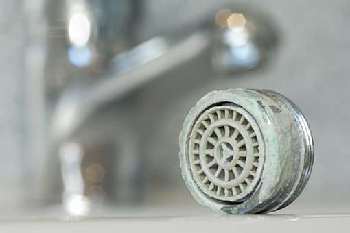 Shower in a Forks Township Home In Need of Water Softener