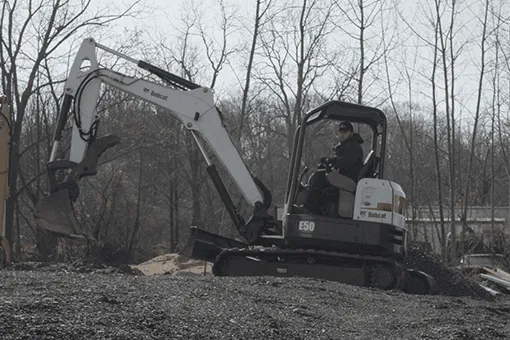Residential Excavation Taking Place in Allentown near Bethlehem