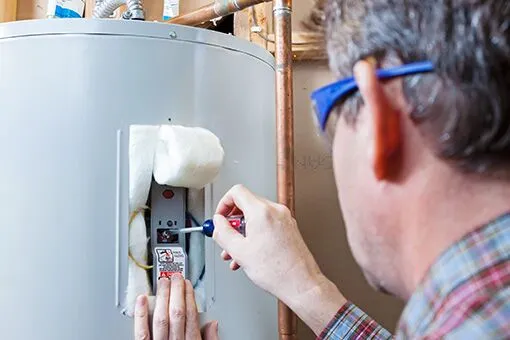 Bethlehem Residential Plumber Installing Water Heater in Allentown PA