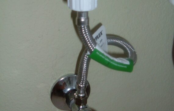 toilet water shutoff valve